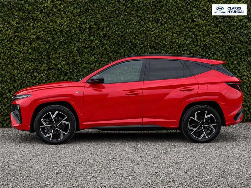 Hyundai Tucson 1.6 T-gdi N Line S Suv Hybrid Euro EA25AFJ Red #4