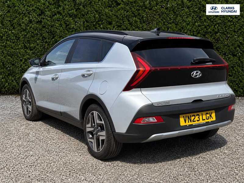 Hyundai Bayon 1.0 T-gdi Mhev Ultimate Suv Hybrid Manu VN23LGK Silver #6