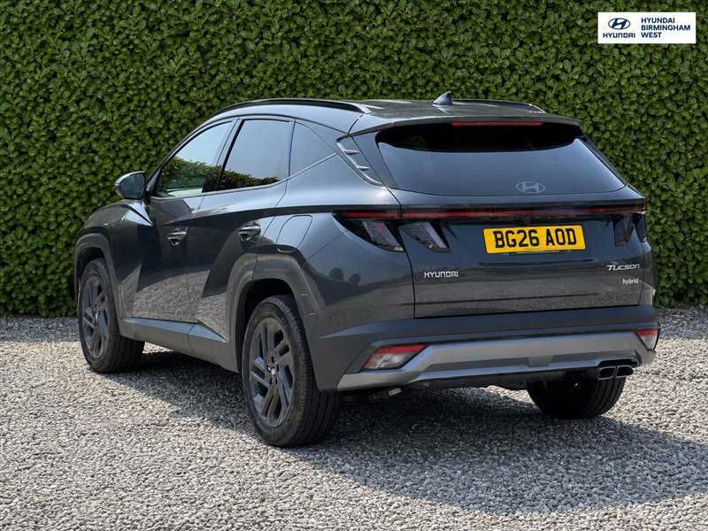 Hyundai Tucson 1.6T Hybrid 239Ps Black Line Au Black #6