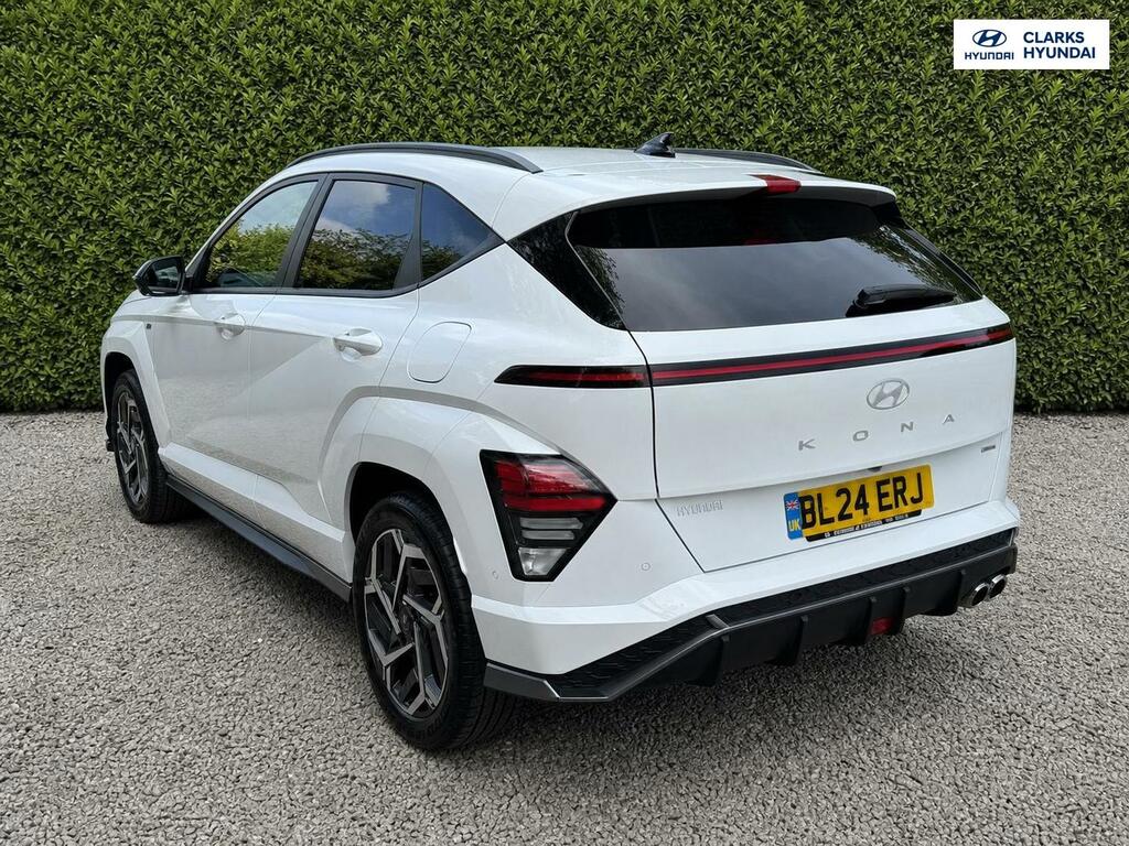 Hyundai Kona 1.6 H-gdi N Line S Suv Hybrid Dct Euro BL24ERJ White #6