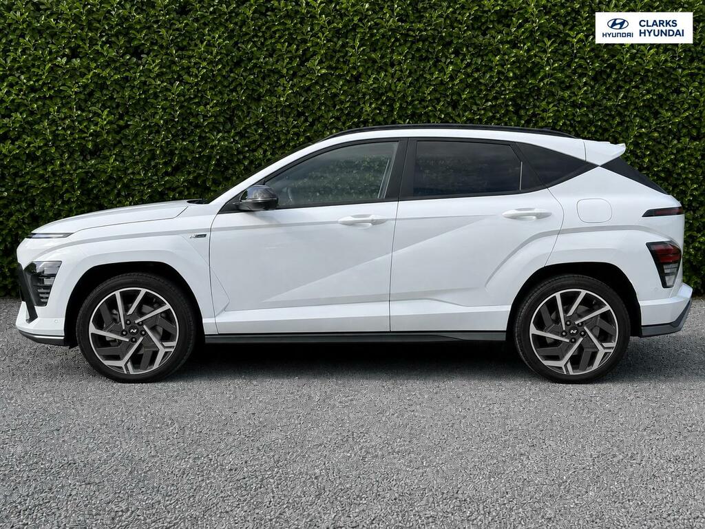 Hyundai Kona 1.6 H-gdi N Line S Suv Hybrid Dct Euro BL24ERJ White #4