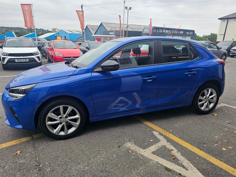 Vauxhall Corsa 1.2 Se Premium Hatchback Euro 6 BK70DAU Blue #3