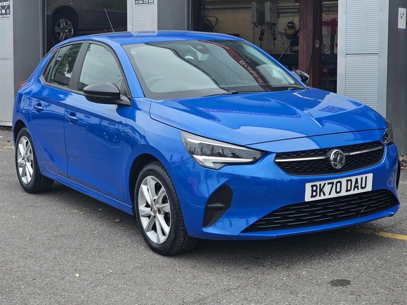 Vauxhall Corsa 1.2 Se Premium Hatchback Euro 6 BK70DAU Blue
