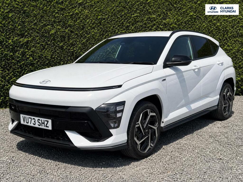 Hyundai Kona 1.0 T-gdi N Line Suv Dct Euro 6 Ss VU73SHZ White #3