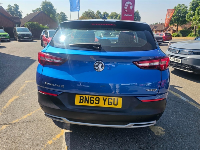 Vauxhall Grandland 1.2 Turbo Gpf Sport Nav Suv Euro BN69YGU Blue #5