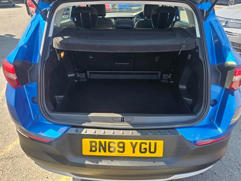 Vauxhall Grandland 1.2 Turbo Gpf Sport Nav Suv Euro BN69YGU Blue #6