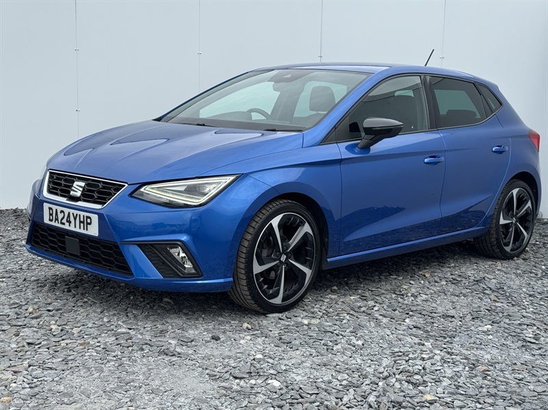 Seat Ibiza 1.0 Tsi Fr Sport Hatchback Euro BA24YHP Blue #3