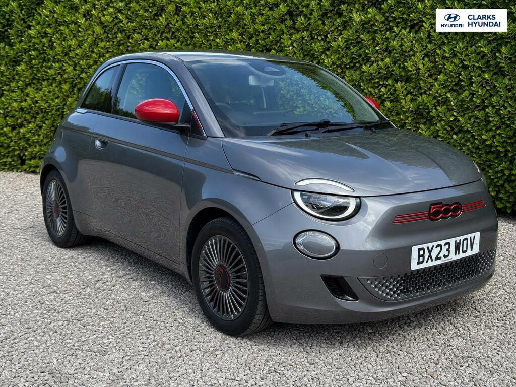 Fiat 500E 42Kwh Red Hatchback 118 Ps Grey