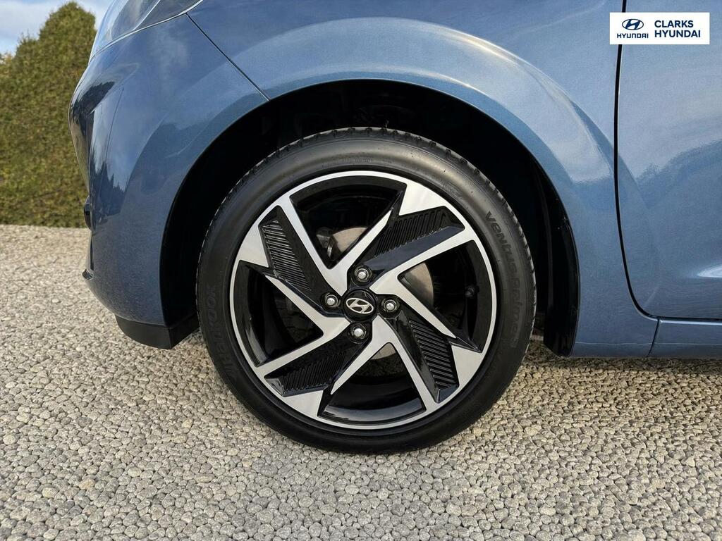 Hyundai I10 1.2 Premium Hatchback Euro 6 S VU74HKE Blue #5