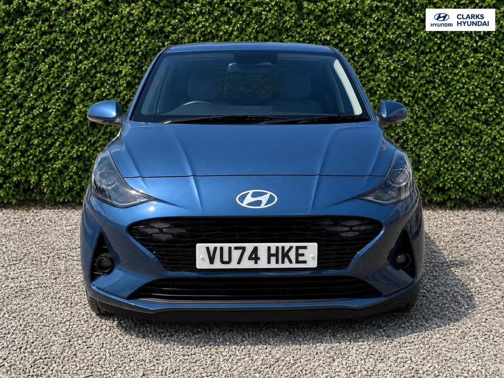 Hyundai I10 1.2 Premium Hatchback Euro 6 S VU74HKE Blue #2