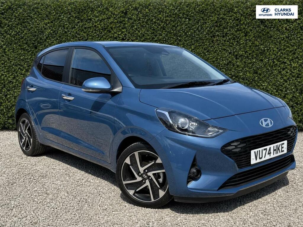 Hyundai I10 1.2 Premium Hatchback Euro 6 S VU74HKE Blue