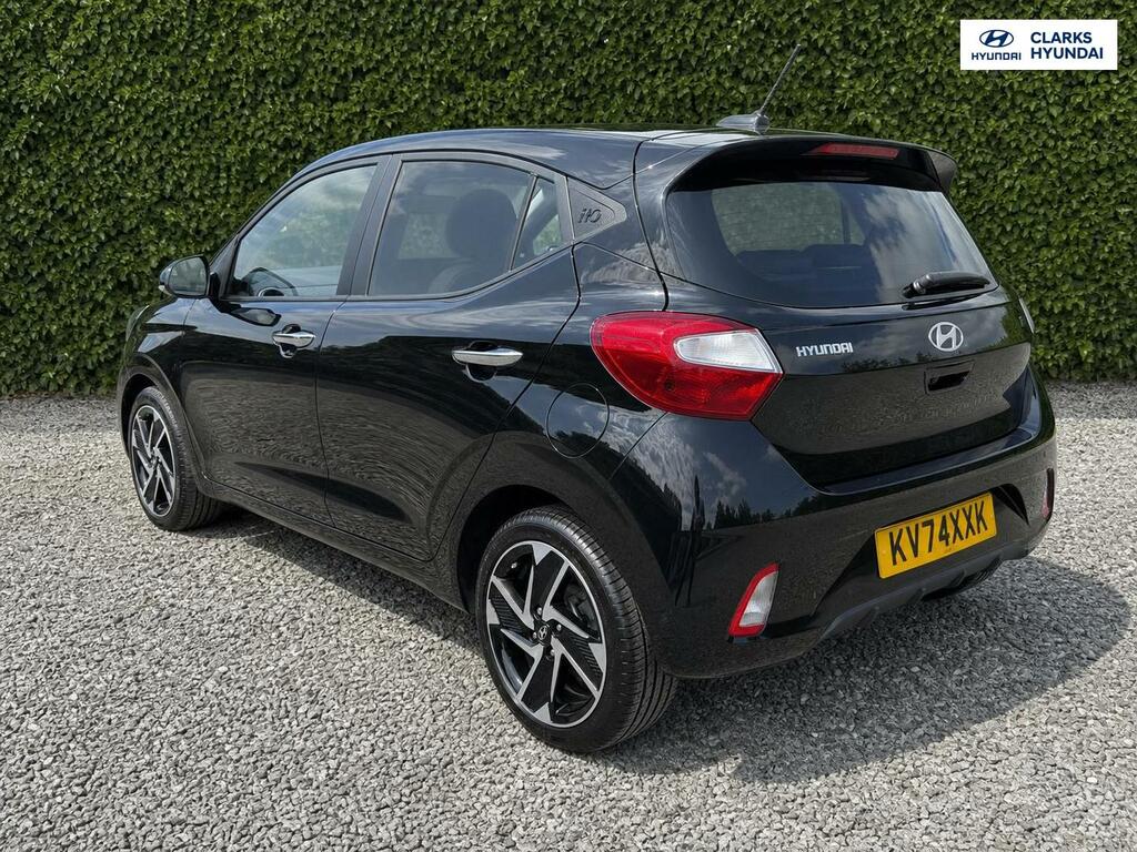 Hyundai I10 1.2 Premium Hatchback Euro 6 Ss KV74XXK Black #6