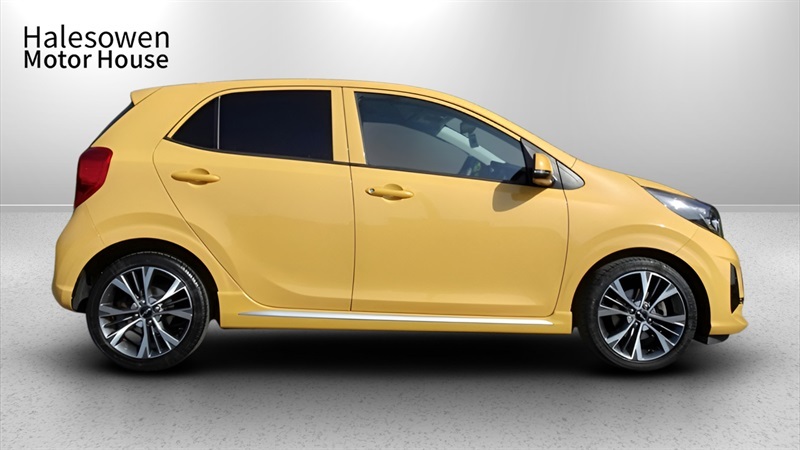 Kia Picanto 1.0 Dpi Gt-line Hatchback Euro 6 BG73TZT Yellow #3