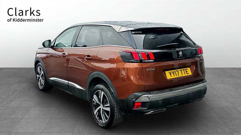 Peugeot 3008 1.2 Puretech Gt Line Suv Euro 6 YY17TTE Brown #4