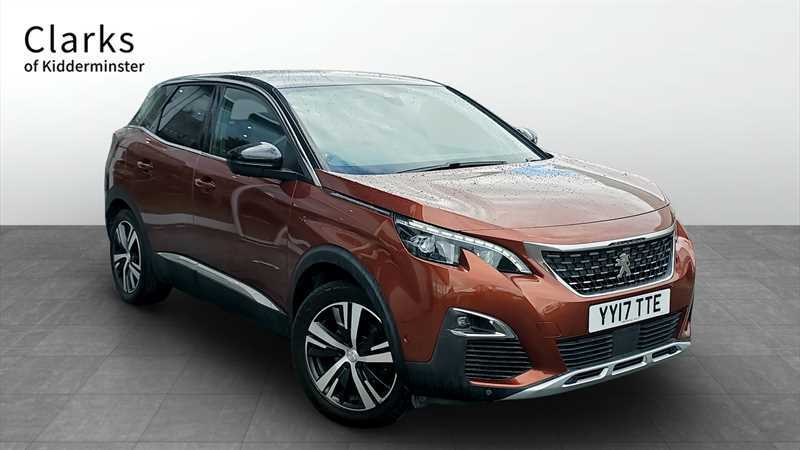 Peugeot 3008 1.2 Puretech Gt Line Suv Euro 6 Brown