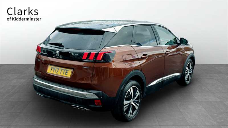 Peugeot 3008 1.2 Puretech Gt Line Suv Euro 6 YY17TTE Brown #3