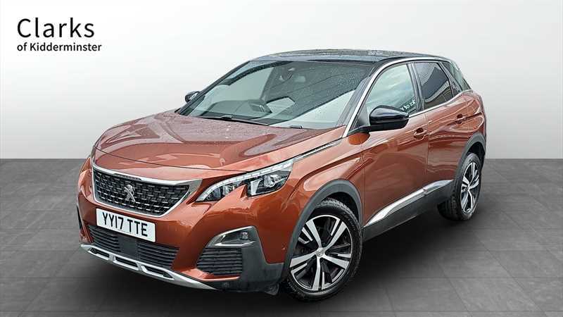 Peugeot 3008 1.2 Puretech Gt Line Suv Euro 6 YY17TTE Brown #2