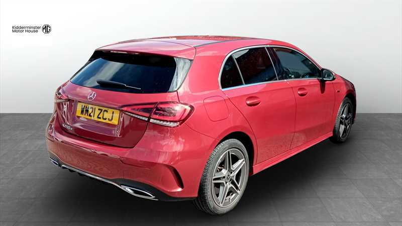 Mercedes-Benz A Class 1.3 A250e 15.6Kwh Amg Line Hatchback Pl Red #4