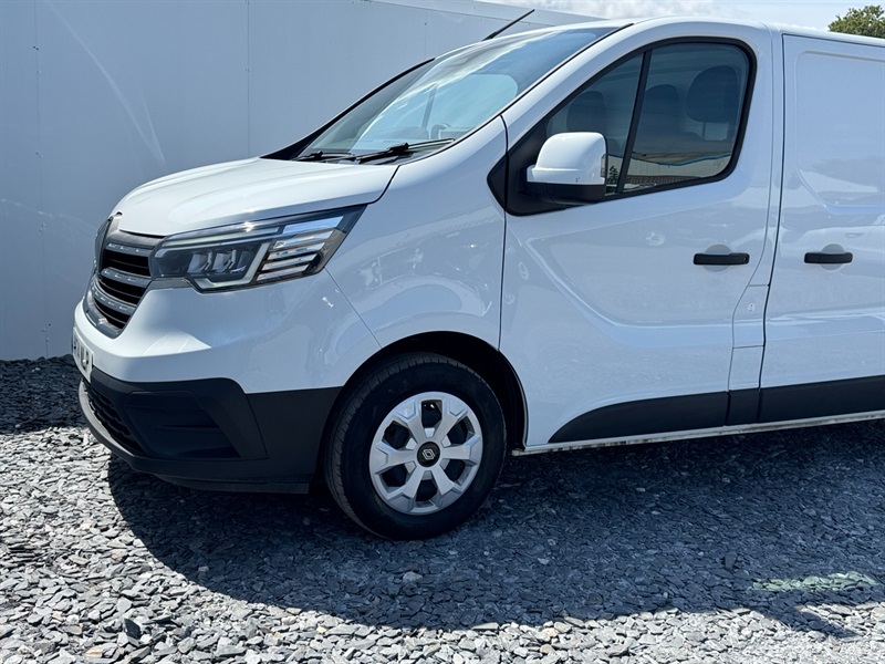 Renault Trafic 2.0 Dci Blue Ll30 Advance Panel Van Man HN74NLP White #4