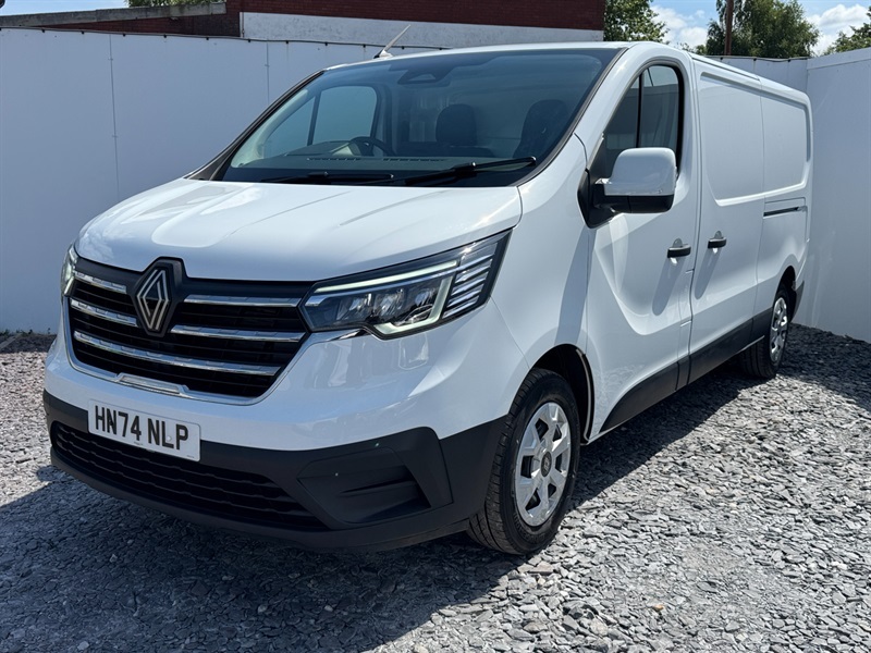 Renault Trafic 2.0 Dci Blue Ll30 Advance Panel Van Man HN74NLP White #3
