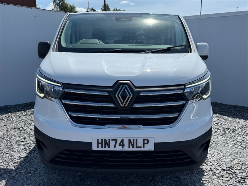 Renault Trafic 2.0 Dci Blue Ll30 Advance Panel Van Man HN74NLP White #2