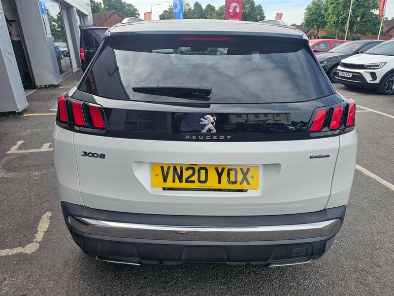 Peugeot 3008 1.2 Puretech Gt Line Premium Suv Eat Eu VN20YOX White #5