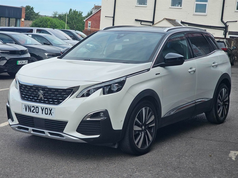 Peugeot 3008 1.2 Puretech Gt Line Premium Suv Eat Eu VN20YOX White #2