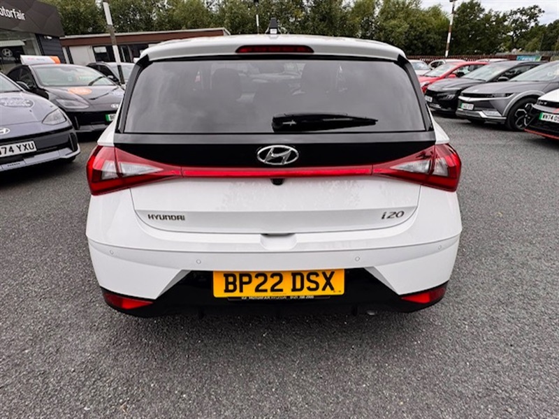 Hyundai I20 1.0 T-gdi Mhev Premium Hatchback Hybrid White #5
