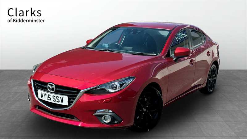 Mazda 3 2.2 Skyactiv-d Sport Nav Fastback Manua Red #2
