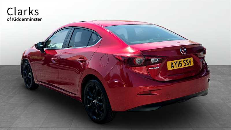 Mazda 3 2.2 Skyactiv-d Sport Nav Fastback Manua Red #4