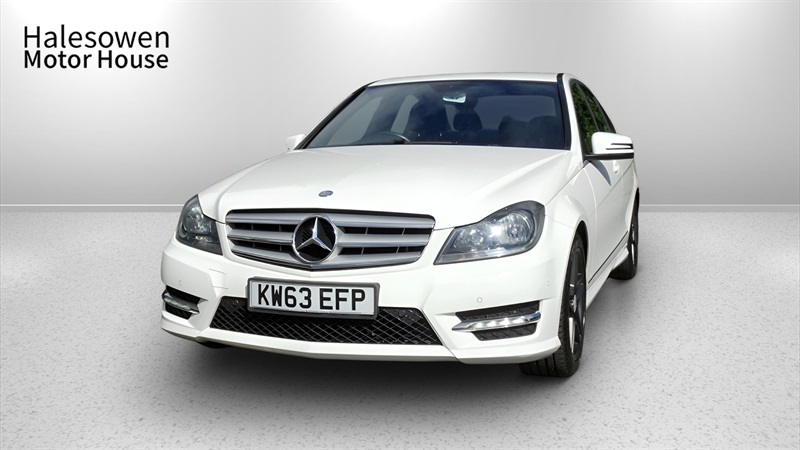Mercedes-Benz C Class 2.1 C220 Cdi Amg Sport Saloon G-tronic White #6