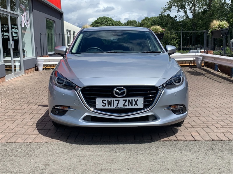 Mazda 3 2.0 Skyactiv-g Sport Nav Hatchback Manu SW17ZNX Silver #2