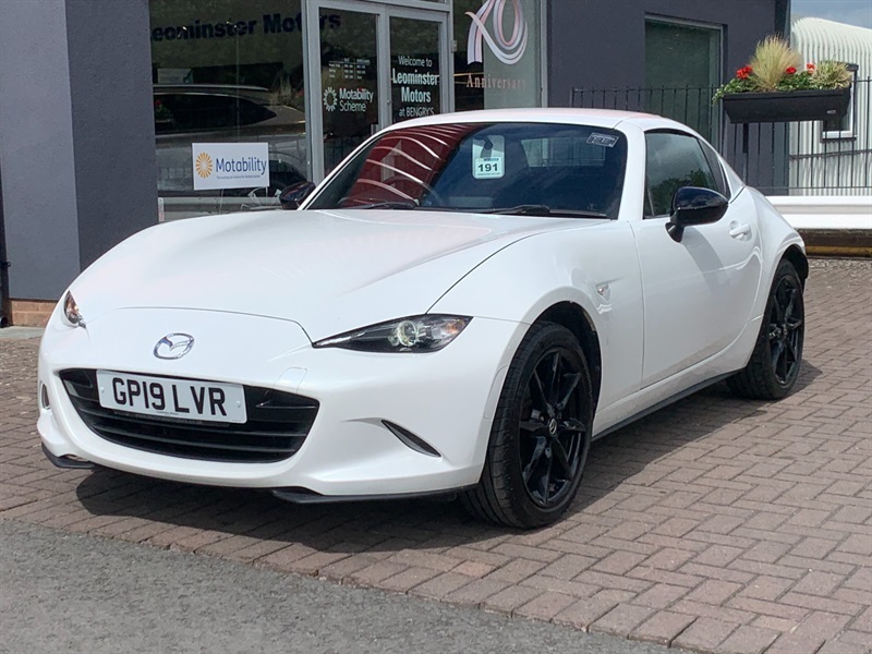 Mazda MX-5 RF 2.0 Skyactiv-g Se-l Nav Convertible Ma White #3