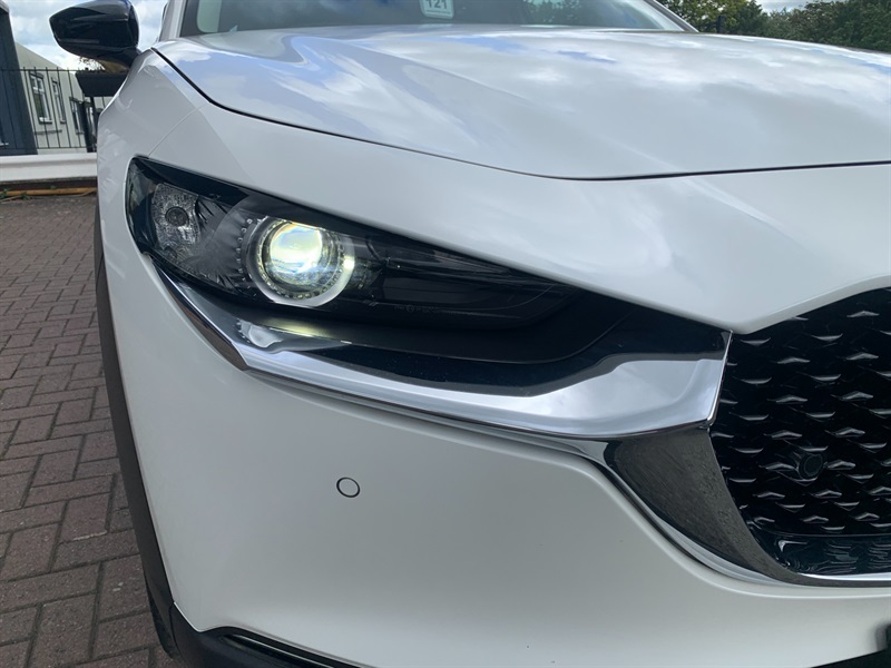 Mazda CX-30 2.0 E-skyactiv X Mhev Homura Suv E White #5