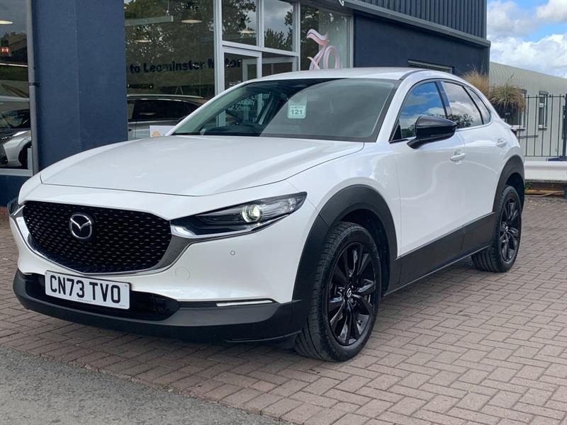 Mazda CX-30 2.0 E-skyactiv X Mhev Homura Suv E White #3