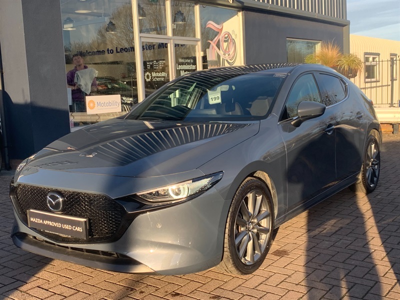 Mazda 3 2.0 E-skyactiv-g Mhev Takumi Hatchback BU24CDF Grey #3