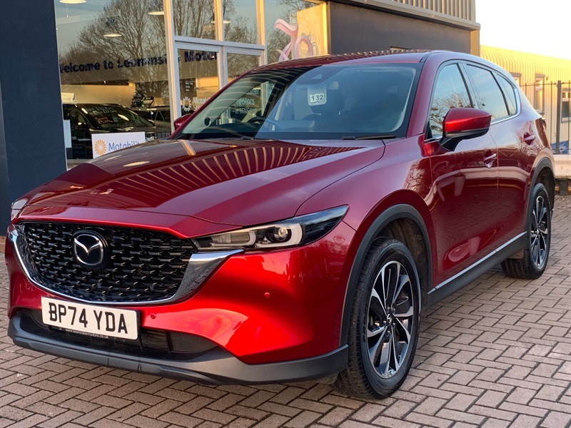 Mazda CX-5 2.2 Skyactiv-d Exclusive-line Suv Manua Red #3