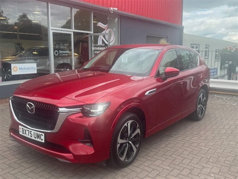 Mazda CX-60 3.3 E-skyactiv D Mhev Takumi Suv Hybrid Red #3