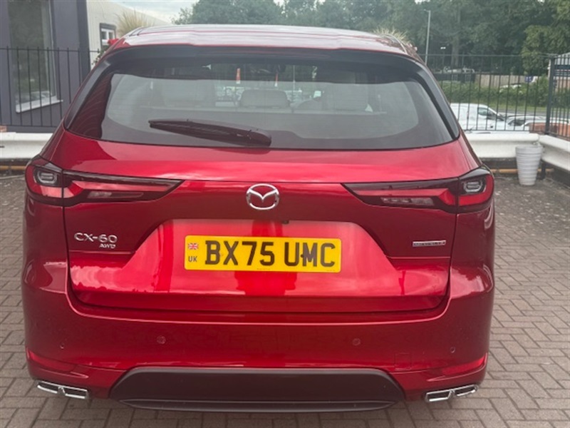 Mazda CX-60 3.3 E-skyactiv D Mhev Takumi Suv Hybrid Red #6
