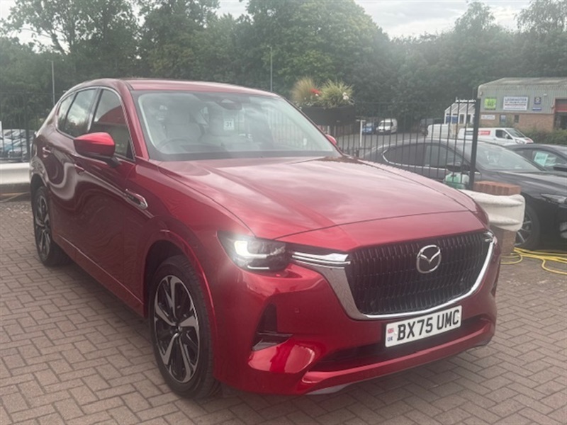 Mazda CX-60 3.3 E-skyactiv D Mhev Takumi Suv Hybrid Red