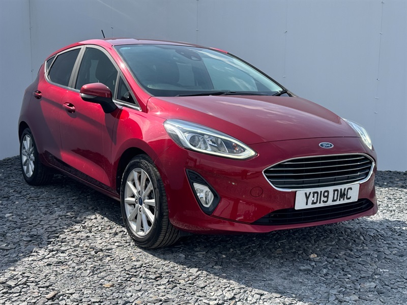 Ford Fiesta 1.0T Ecoboost Gpf Titanium Hatchback Ma Red