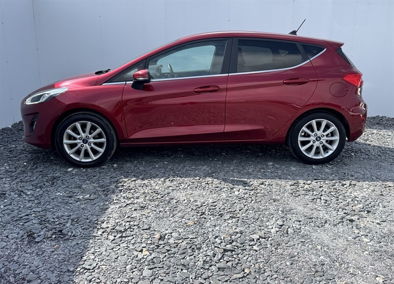Ford Fiesta 1.0T Ecoboost Gpf Titanium Hatchback Ma YD19DMC Red #4