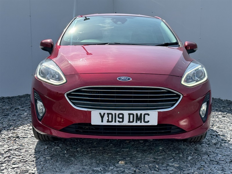 Ford Fiesta 1.0T Ecoboost Gpf Titanium Hatchback Ma YD19DMC Red #2