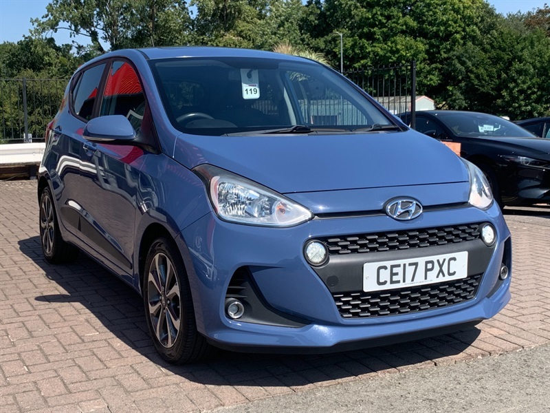Hyundai I10 1.2 Premium Se Hatchback Euro 6 8 Blue