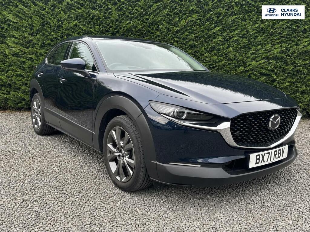 Mazda CX-30 2.0 E-skyactiv X Mhev Sport Lux Suv Man Blue