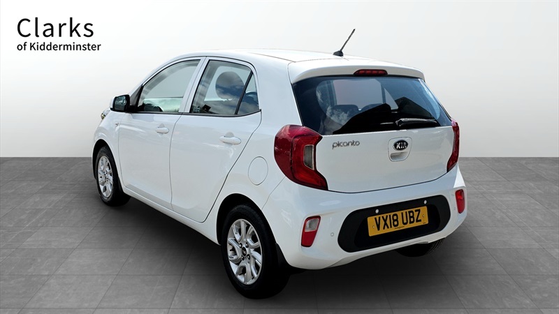 Kia Picanto 1.25 2 Hatchback Euro 6 83 Bhp VX18UBZ White #4