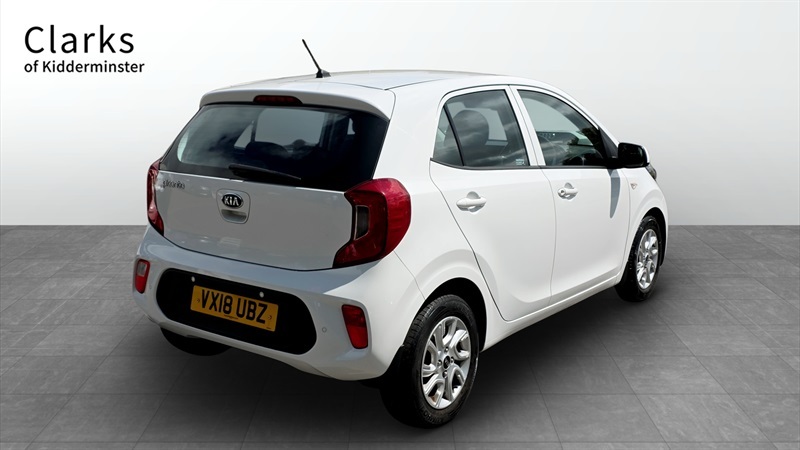 Kia Picanto 1.25 2 Hatchback Euro 6 83 Bhp VX18UBZ White #3