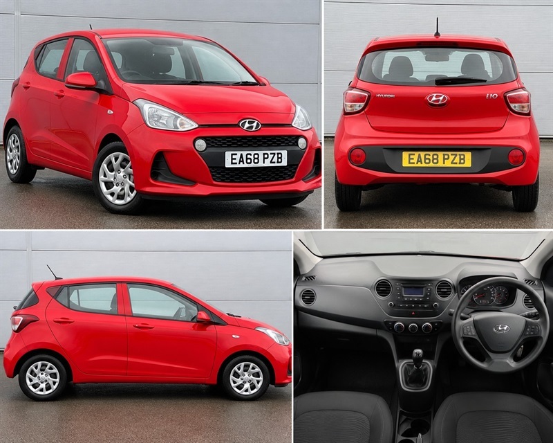 Hyundai I10 1.0 Se Hatchback Euro 6 67 Ps Red