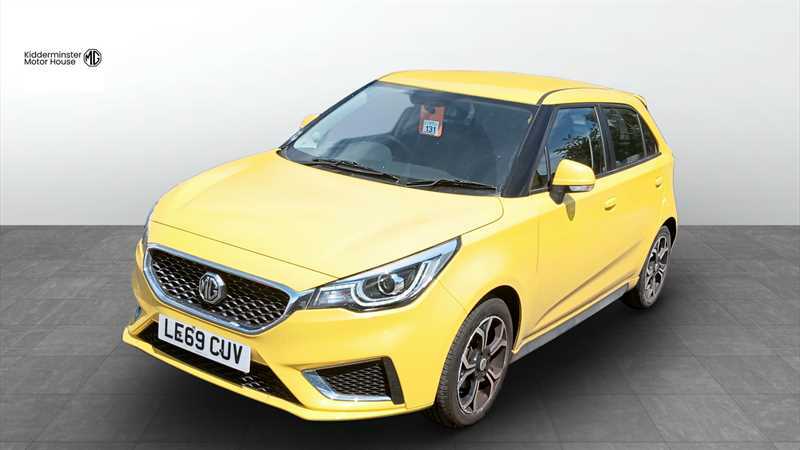 MG MG3 1.5 Vti-tech Exclusive Nav Hatchback Ma LE69CUV Yellow #2