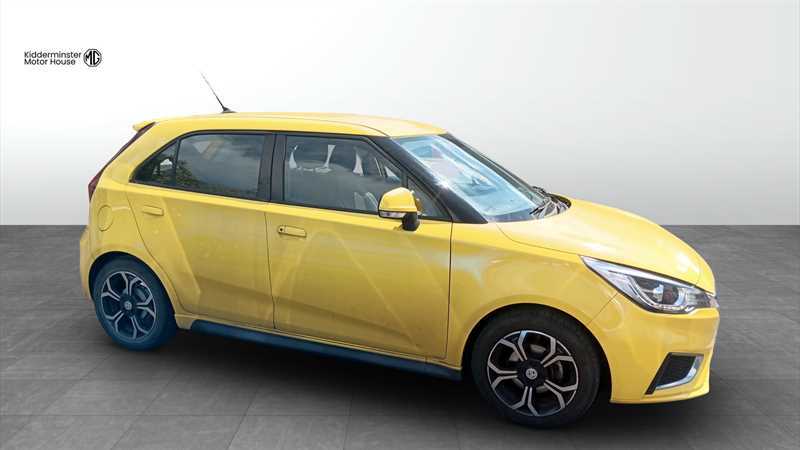 MG MG3 1.5 Vti-tech Exclusive Nav Hatchback Ma LE69CUV Yellow #4